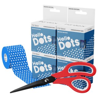 Hello Dots Blue