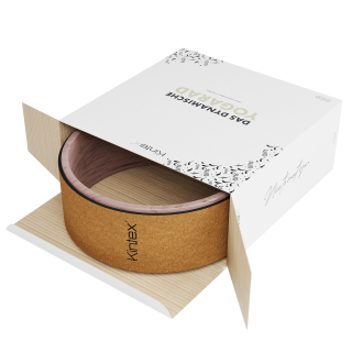 Kintex Cork Yoga Wheel